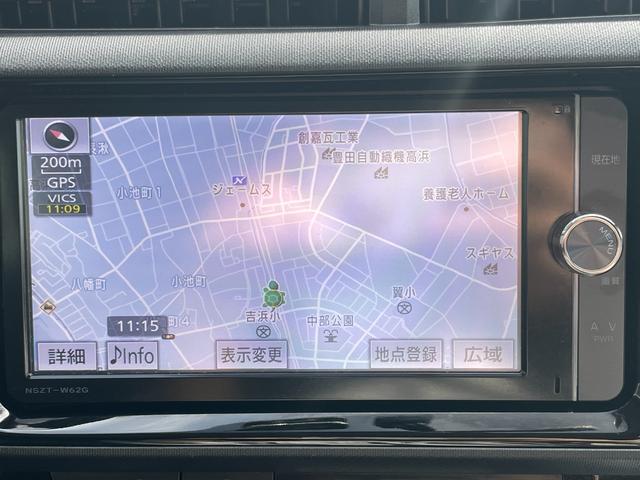 アクア S ドライブレコーダー ETC バックカメラ ナビ TV キーレスエントリー 電動格納ミラー CVT 衝突安全ボディ ABS ESC Bluetooth エアコン パワーステアリング パワーウィンドウ(5枚目)