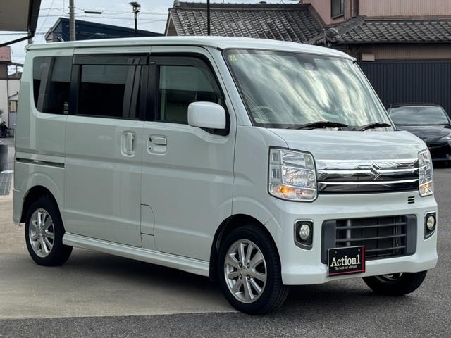 エブリイワゴン PZターボ ETC バックカメラ 両側スライド・片側電動 ナビ TV クリアランスソナー 衝突被害軽減システム オートライト HID スマートキー 電動格納ミラー ベンチシート AT 盗難防止システム ABS(13枚目)