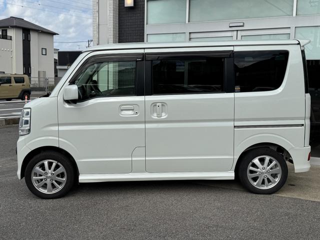 エブリイワゴン PZターボ ETC バックカメラ 両側スライド・片側電動 ナビ TV クリアランスソナー 衝突被害軽減システム オートライト HID スマートキー 電動格納ミラー ベンチシート AT 盗難防止システム ABS(15枚目)