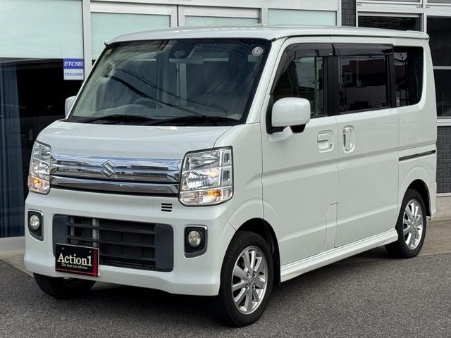 エブリイワゴン PZターボ ETC バックカメラ 両側スライド・片側電動 ナビ TV クリアランスソナー 衝突被害軽減システム オートライト HID スマートキー 電動格納ミラー ベンチシート AT 盗難防止システム ABS(30枚目)