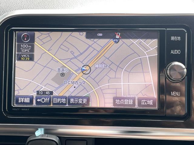 シエンタ ハイブリッドG バックカメラ ナビ TV レーンアシスト 衝突被害軽減システム 両側電動スライドドア オートマチックハイビーム スマートキー 電動格納ミラー 3列シート CVT CD Bluetooth(4枚目)