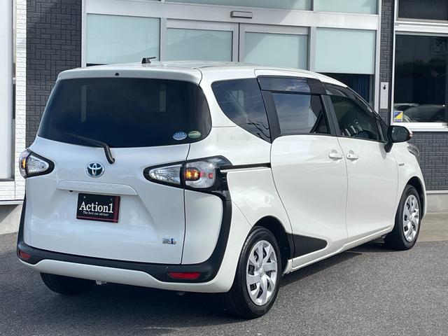 シエンタ ハイブリッドG バックカメラ ナビ TV レーンアシスト 衝突被害軽減システム 両側電動スライドドア オートマチックハイビーム スマートキー 電動格納ミラー 3列シート CVT CD Bluetooth(18枚目)