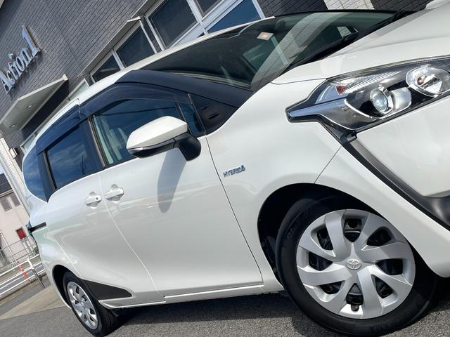 シエンタ ハイブリッドG バックカメラ ナビ TV レーンアシスト 衝突被害軽減システム 両側電動スライドドア オートマチックハイビーム スマートキー 電動格納ミラー 3列シート CVT CD Bluetooth(43枚目)