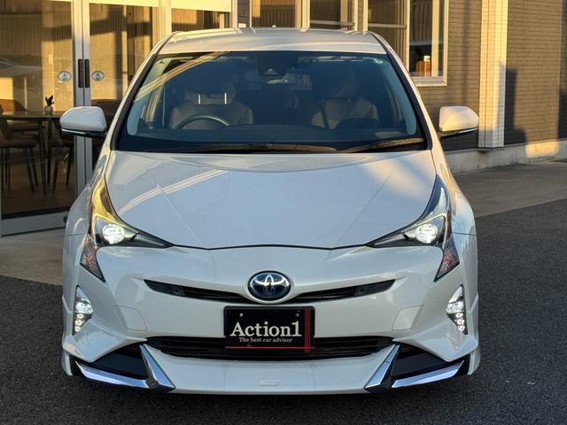 プリウス Sセーフティプラス ETC クリアランスソナー レーンアシスト オートクルーズコントロール パークアシスト 衝突被害軽減システム バックカメラ ナビ TV アルミホイール オートマチックハイビーム オートライト(11枚目)