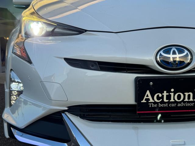 プリウス Sセーフティプラス ETC クリアランスソナー レーンアシスト オートクルーズコントロール パークアシスト 衝突被害軽減システム バックカメラ ナビ TV アルミホイール オートマチックハイビーム オートライト(23枚目)