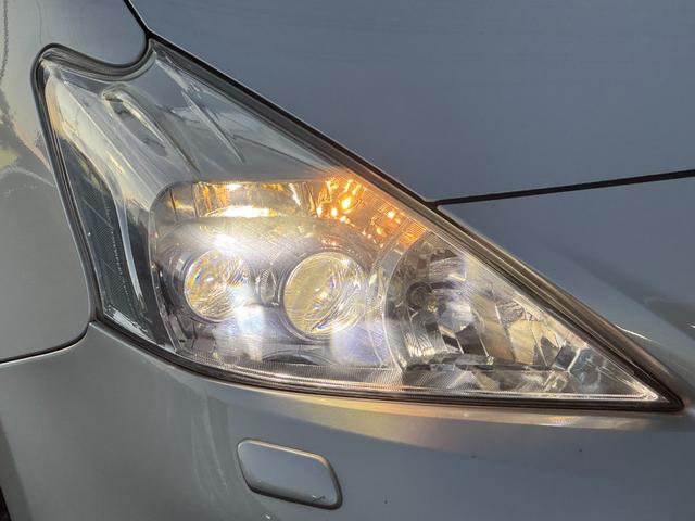 プリウスアルファ G ドライブレコーダー ETC ナビ TV クリアランスソナー オートクルーズコントロール アルミホイール スマートキー 電動格納ミラー 3列シート CVT 盗難防止システム 衝突安全ボディ ABS(45枚目)