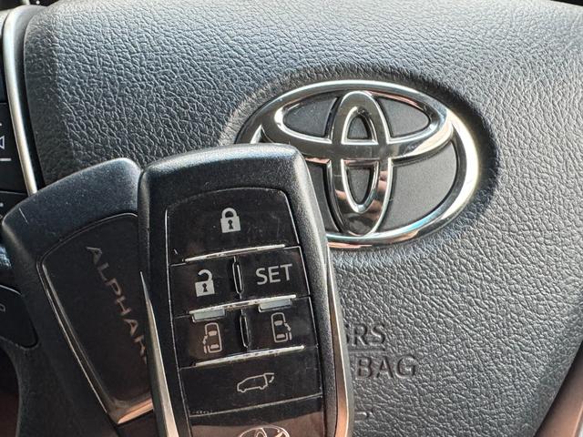 アルファード 2.5S Cパッケージ ETC バックカメラ ナビ TV クリアランスソナー オートクルーズコントロール 両側電動スライドドア オートライト LEDヘッドランプ 電動リアゲート スマートキー 電動格納ミラー 3列シート(8枚目)