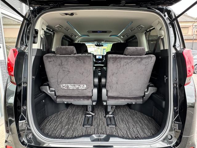 アルファード 2.5S Cパッケージ ETC バックカメラ ナビ TV クリアランスソナー オートクルーズコントロール 両側電動スライドドア オートライト LEDヘッドランプ 電動リアゲート スマートキー 電動格納ミラー 3列シート(18枚目)