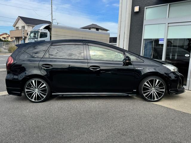 プリウスアルファ S ETC バックカメラ ナビ TV オートクルーズコントロール アルミホイール オートライト スマートキー 電動格納ミラー CVT 盗難防止システム 衝突安全ボディ ABS ESC CD USB(14枚目)