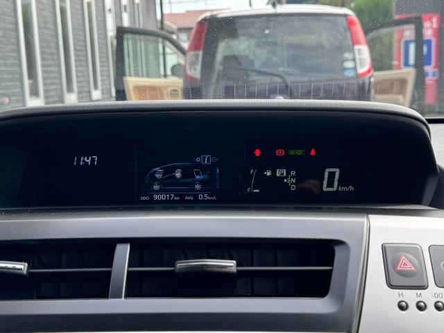 プリウスアルファ S ETC バックカメラ ナビ TV オートクルーズコントロール アルミホイール オートライト スマートキー 電動格納ミラー CVT 盗難防止システム 衝突安全ボディ ABS ESC CD USB(44枚目)