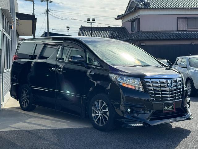 アルファードハイブリッド Ｇ　４ＷＤ　ＥＴＣ　バックカメラ　ナビ　ＴＶ　クリアランスソナー　オートクルーズコントロール　両側電動スライドドア　オートライト　ＬＥＤヘッドランプ　スマートキー　アイドリングストップ　電動格納ミラー（13枚目）