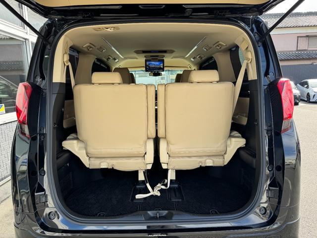 アルファードハイブリッド Ｇ　４ＷＤ　ＥＴＣ　バックカメラ　ナビ　ＴＶ　クリアランスソナー　オートクルーズコントロール　両側電動スライドドア　オートライト　ＬＥＤヘッドランプ　スマートキー　アイドリングストップ　電動格納ミラー（18枚目）