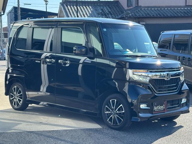 N-BOXカスタム G・Lホンダセンシング 両側電動スライドドア ナビ TV オートクルーズコントロール レーンアシスト 衝突被害軽減システム オートライト LEDヘッドランプ スマートキー アイドリングストップ 電動格納ミラー CVT(14枚目)