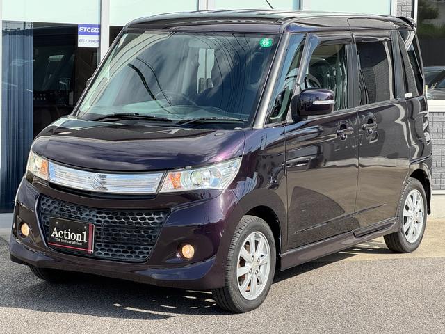 パレットＳＷ ＴＳ　ＥＴＣ　両側電動スライドドア　ナビ　ＴＶ　オートライト　ＨＩＤ　スマートキー　電動格納ミラー　ベンチシート　ＣＶＴ　盗難防止システム　ＡＢＳ　ＣＤ　ＵＳＢ　アルミホイール　衝突安全ボディ　エアコン（16枚目）