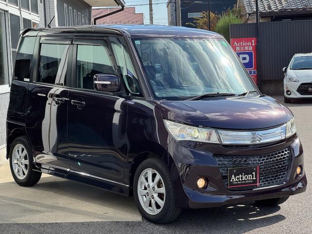 パレットＳＷ ＴＳ　ＥＴＣ　両側電動スライドドア　ナビ　ＴＶ　オートライト　ＨＩＤ　スマートキー　電動格納ミラー　ベンチシート　ＣＶＴ　盗難防止システム　ＡＢＳ　ＣＤ　ＵＳＢ　アルミホイール　衝突安全ボディ　エアコン（18枚目）