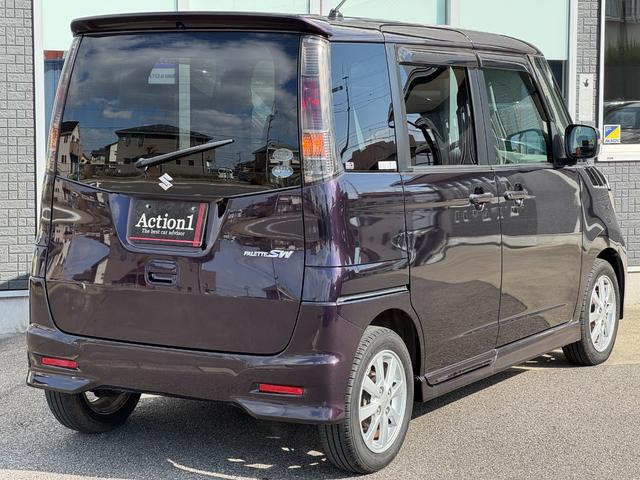 パレットＳＷ ＴＳ　ＥＴＣ　両側電動スライドドア　ナビ　ＴＶ　オートライト　ＨＩＤ　スマートキー　電動格納ミラー　ベンチシート　ＣＶＴ　盗難防止システム　ＡＢＳ　ＣＤ　ＵＳＢ　アルミホイール　衝突安全ボディ　エアコン（20枚目）