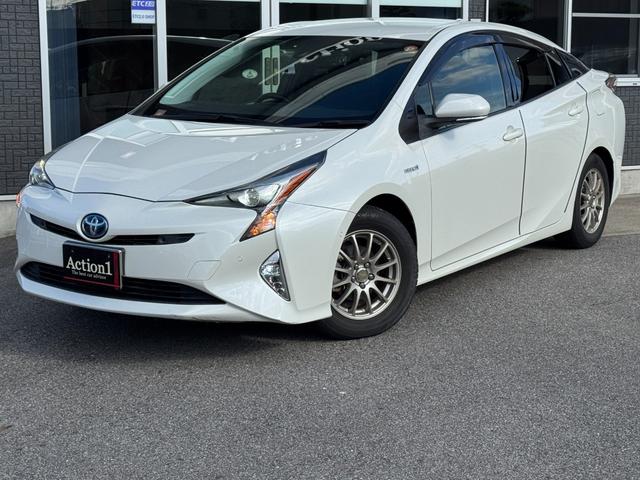 プリウス Ｓセーフティプラス　ナビ　ドライブレコーダー　Ｂｌｕｅｔｏｏｔｈ　バックカメラ　ＥＴＣ　ＣＤ／ＤＶＤ再生　ＬＥＤヘッドライト　スマートキー　プッシュスタート　社外１５インチアルミホイール（40枚目）