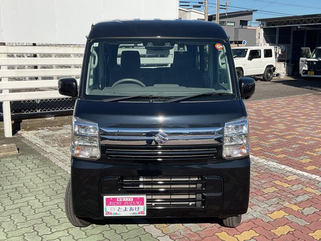 エブリイ ＪＯＩＮターボ　６型　スライドドア　オートライト　Ｂｌｕｅｔｏｏｔｈ　スライドドア　ナビ　プッシュスタート　シートヒーター　オートエアコン　ＥＴＣ　禁煙車　ワンオーナー　衝突被害軽減システム　アイドリングストップ（3枚目）