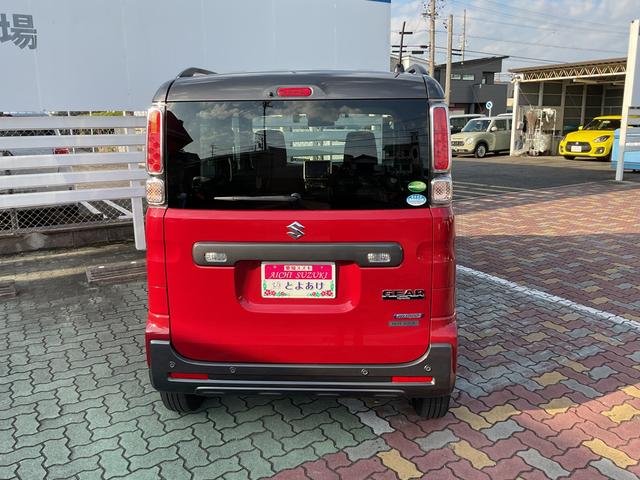 スペーシアギア ギア　ＨＹＢＲＩＤ　ＸＺ　２型　ドライブレコーダー　オートライト　Ｂｌｕｅｔｏｏｔｈ　スライドドア　純正ナビ　プッシュスタート　シートヒーター　オートエアコン　ＥＴＣ　禁煙車　４ＷＤ　衝突被害軽減システム　アイドリングストップ（6枚目）