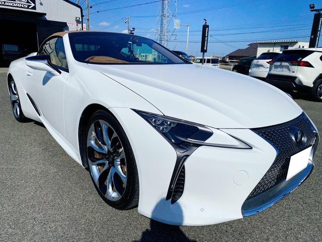 ＬＣ５００　コンバーチブル　サンドベージュトップ　オーカーキャメルレザーインテリア　純正ＯＰ２１ＡＷ　純正ＯＰウィンドスクリーン　レクサスセーフティーシステム　カラーヘッドアップディスプレイ　メーカーフルセグＴＶナビ(39枚目)