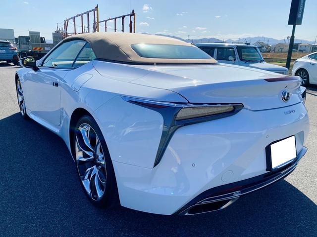 ＬＣ ＬＣ５００　コンバーチブル　サンドベージュトップ　オーカーキャメルレザーインテリア　純正ＯＰ２１ＡＷ　純正ＯＰウィンドスクリーン　レクサスセーフティーシステム　カラーヘッドアップディスプレイ　メーカーフルセグＴＶナビ（41枚目）