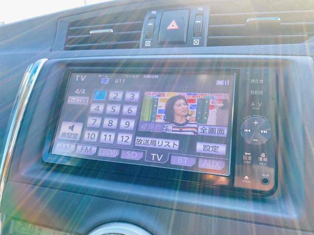 ＴＶ付きの車となっております。ドライブの合間の休憩中に気になる番組を見ることができます。