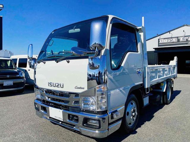 エルフトラック 　ダンプ　低床　ＭＴ　後輪ダブル　キーレスエントリー　電動格納ミラー　ＡＢＳ　エアコン　パワーステアリング　パワーウィンドウ　運転席エアバッグ　助手席エアバッグ　ＣＤ　ＵＳＢ（13枚目）