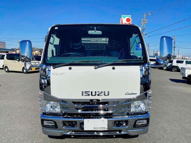 エルフトラック 　ダンプ　低床　ＭＴ　後輪ダブル　キーレスエントリー　電動格納ミラー　ＡＢＳ　エアコン　パワーステアリング　パワーウィンドウ　運転席エアバッグ　助手席エアバッグ　ＣＤ　ＵＳＢ（14枚目）