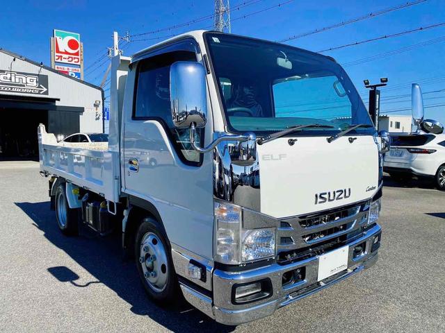エルフトラック 　ダンプ　低床　ＭＴ　後輪ダブル　キーレスエントリー　電動格納ミラー　ＡＢＳ　エアコン　パワーステアリング　パワーウィンドウ　運転席エアバッグ　助手席エアバッグ　ＣＤ　ＵＳＢ（15枚目）