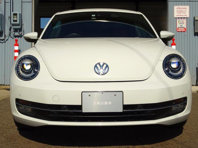 ザ・ビートル スペシャル・バグ　限定車　純正ヘリテージホイール　スマートキー　プッシュスタート　ナビ　ＥＴＣ　バックモニター　クルーズコントロール　禁煙車　クリアランスソナー　ディスチャージヘッドライト　ハーフレザー　シートヒーター（2枚目）