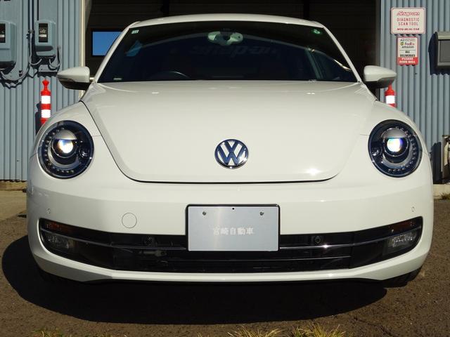 ザ・ビートル スペシャル・バグ 限定車 プッシュスタート スマートキー 純正ヘリテージホイール ハーフレザーシート シートヒーター ナビ ETC バックモニター フルセグTV ブルートゥース(2枚目)