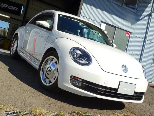 ザ・ビートル スペシャル・バグ 限定車 プッシュスタート スマートキー 純正ヘリテージホイール ハーフレザーシート シートヒーター ナビ ETC バックモニター フルセグTV ブルートゥース(3枚目)