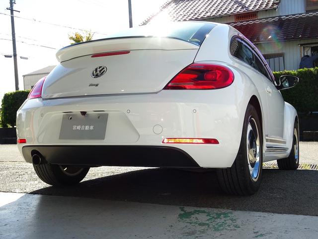 ザ・ビートル スペシャル・バグ 限定車 プッシュスタート スマートキー 純正ヘリテージホイール ハーフレザーシート シートヒーター ナビ ETC バックモニター フルセグTV ブルートゥース(5枚目)