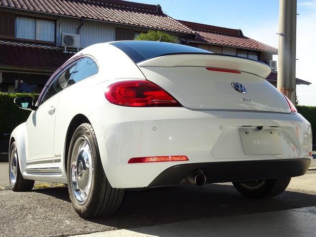 ザ・ビートル スペシャル・バグ 限定車 プッシュスタート スマートキー 純正ヘリテージホイール ハーフレザーシート シートヒーター ナビ ETC バックモニター フルセグTV ブルートゥース(7枚目)