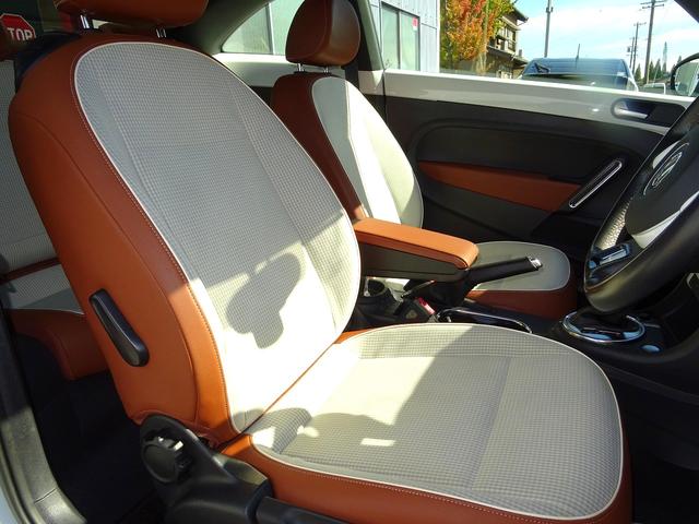 ザ・ビートル スペシャル・バグ 限定車 プッシュスタート スマートキー 純正ヘリテージホイール ハーフレザーシート シートヒーター ナビ ETC バックモニター フルセグTV ブルートゥース(12枚目)