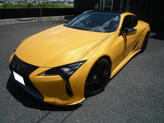 レクサス LC LC500 Lパッケージ TRDエアロ(F/S/R