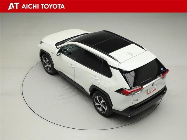 ＲＡＶ４ ＰＨＶ Ｇ　Ｚ　パノラマサンルーフ　ＬＥＤヘッド　クルコン　フルセグＴＶ　ワンオーナー　電動シート　衝突軽減　ＥＴＣ　スマートキー　バックモニター　ナビ＆ＴＶ　盗難防止装置　ミュージックプレイヤー接続可　４ＷＤ　ＡＷ（12枚目）