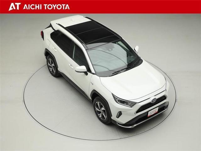 ＲＡＶ４ ＰＨＶ Ｇ　Ｚ　パノラマサンルーフ　ＬＥＤヘッド　クルコン　フルセグＴＶ　ワンオーナー　電動シート　衝突軽減　ＥＴＣ　スマートキー　バックモニター　ナビ＆ＴＶ　盗難防止装置　ミュージックプレイヤー接続可　４ＷＤ　ＡＷ（16枚目）