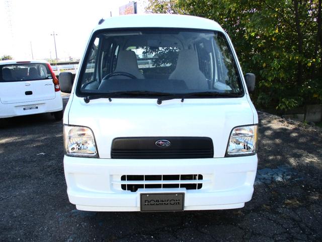 サンバーバン トランスポーター パワステ エアコン オートマ タイミングベルト&ウォーターポンプ類交換済 タイヤ溝タップリ(3枚目)