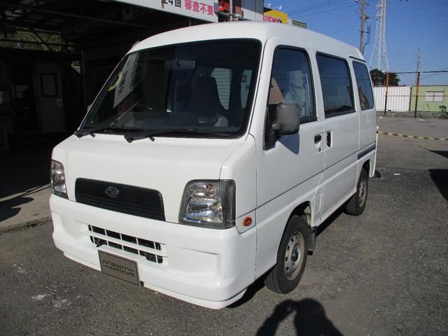 サンバーバン トランスポーター パワステ エアコン オートマ タイミングベルト&ウォーターポンプ類交換済 タイヤ溝タップリ(21枚目)