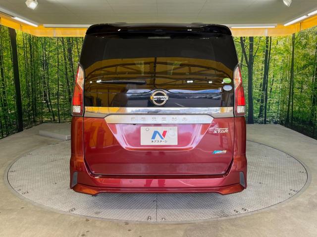 ハイウェイスターG プロパイロットエディション 禁煙車 ハンズフリー両側パワスラ 純正9型ナビ フリップダウンモニター 衝突軽減ブレーキ 車線逸脱警報 プロパイロット Bluetooth再生 フルセグ ETC ドラレコ ETC LEDヘッドライト(17枚目)