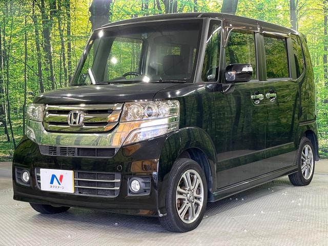 Ｎ－ＢＯＸカスタム Ｇ・Ｌパッケージ　禁煙車　電動スライドドア　ＳＤナビ　フルセグ　ドライブレコーダー　ＥＴＣ　バックカメラ　ＨＩＤヘッドライト　純正１４インチアルミホイール　スマートキー　オートライト　オートエアコン（24枚目）