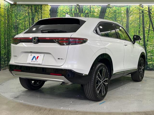 ヴェゼル e:HEV Z 登録済未使用車 バックカメラ 衝突被害軽減システム レーダークルーズ 電動リアゲート コーナーセンサー スマートキー LEDヘッド ETC2.0 オートハイビーム 車線逸脱警報 オートライト(17枚目)