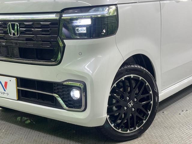 Ｎ－ＢＯＸカスタム ターボコーディネートスタイル　届出済未使用車　両側電動スライドドア　ホンダセンシング　アダプティブクルーズコントロール　コーナーセンサー　スマートキー　ＬＥＤヘッド　オートハイビーム　車線逸脱警報　オートライト　オートエアコン（8枚目）
