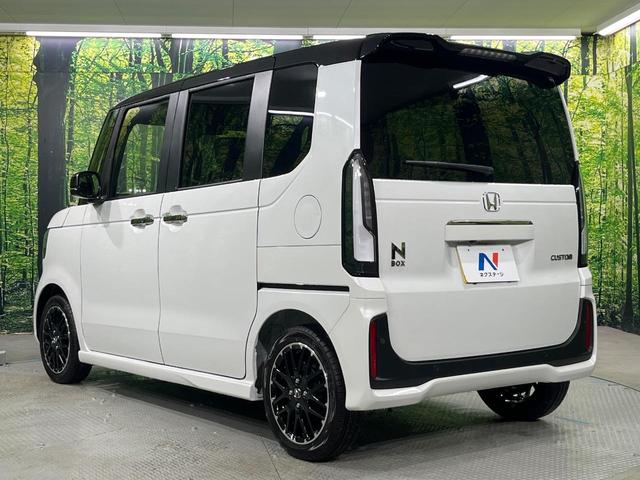 Ｎ－ＢＯＸカスタム ターボコーディネートスタイル　届出済未使用車　両側電動スライドドア　ホンダセンシング　アダプティブクルーズコントロール　コーナーセンサー　スマートキー　ＬＥＤヘッド　オートハイビーム　車線逸脱警報　オートライト　オートエアコン（42枚目）