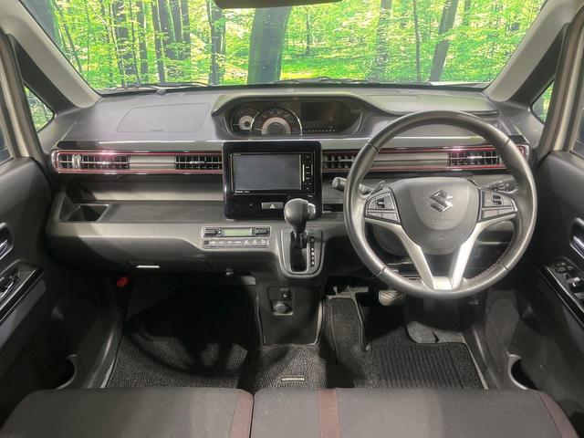 ワゴンＲスティングレー ハイブリッドＴ　禁煙車　ターボ　セーフティサポート　ＳＤナビ　Ｂｌｕｅｔｏｏｔｈ　シートヒーター　ＥＴＣ　オートエアコン　ＬＥＤヘッドライト　オートライト　クルーズコントロール　電動格納ドアミラー　純正１５ＡＷ（2枚目）