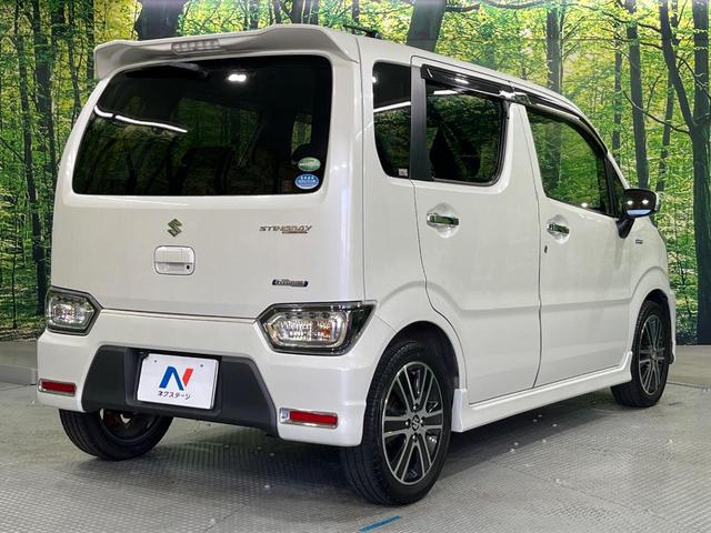 ワゴンＲスティングレー ハイブリッドＴ　禁煙車　ターボ　セーフティサポート　ＳＤナビ　Ｂｌｕｅｔｏｏｔｈ　シートヒーター　ＥＴＣ　オートエアコン　ＬＥＤヘッドライト　オートライト　クルーズコントロール　電動格納ドアミラー　純正１５ＡＷ（16枚目）