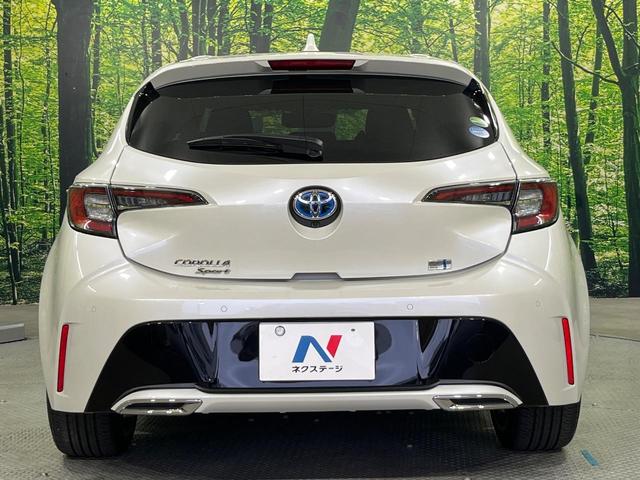 カローラスポーツ ハイブリッドＧ　Ｚ　純正９型ナビ　禁煙車　衝突軽減装置　バックカメラ　ＥＴＣ　クリアランスソナー　ＬＥＤヘッドライト　ＬＥＤフロントフォグ　フルセグ　Ｂｌｕｅｔｏｏｔｈ再生　スマートキー　オートライト（15枚目）