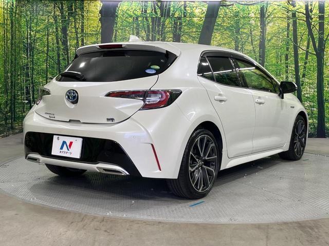 カローラスポーツ ハイブリッドＧ　Ｚ　純正９型ナビ　禁煙車　衝突軽減装置　バックカメラ　ＥＴＣ　クリアランスソナー　ＬＥＤヘッドライト　ＬＥＤフロントフォグ　フルセグ　Ｂｌｕｅｔｏｏｔｈ再生　スマートキー　オートライト（17枚目）