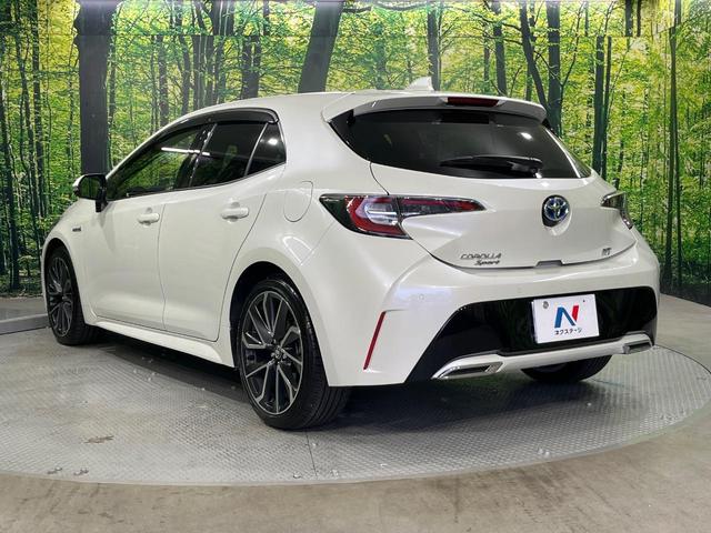 カローラスポーツ ハイブリッドＧ　Ｚ　純正９型ナビ　禁煙車　衝突軽減装置　バックカメラ　ＥＴＣ　クリアランスソナー　ＬＥＤヘッドライト　ＬＥＤフロントフォグ　フルセグ　Ｂｌｕｅｔｏｏｔｈ再生　スマートキー　オートライト（25枚目）